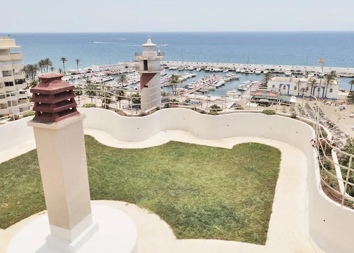 Apartmán La Brisa De Alboran - Rooftop Pool In Puerto Deportivo Marbella