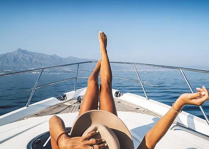 شقة La Brisa De Alboran - Rooftop Pool In Puerto Deportivo ماربيا